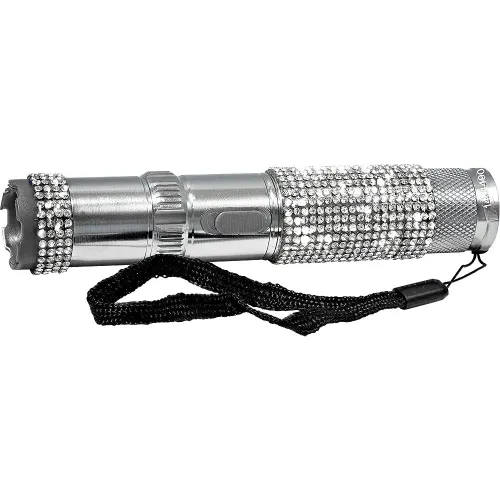 RhineStun 75,000,000* Stun Flashlight Silver
