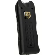 80,000,000 volt MultiGuard Stun Gun Alarm and Flashlight with Built in Charger Black 